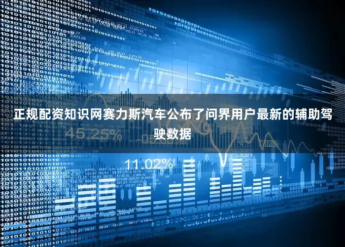正规配资知识网赛力斯汽车公布了问界用户最新的辅助驾驶数据
