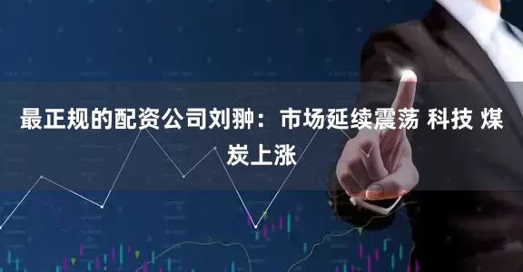 最正规的配资公司刘翀：市场延续震荡 科技 煤炭上涨
